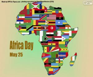 yapboz Afrika günü